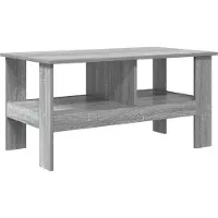 vidaXL Couchtisch Graues Sonoma 90 x 50 x 45 cm Holzwerkstoff