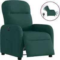 Prolenta Maison Exclusive - Relaxsessel Elektrisch Dunkelgrün Stoff