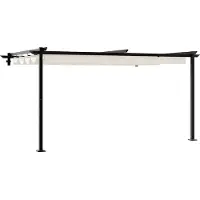 Syfax Pavillon 400 x 300 x 200 cm Creme Polyester