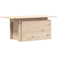 Syfax Gartentisch 100x50x75 cm Massivholz Kiefer