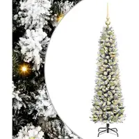 vidaXL "WINTER SALE" Künstlicher Weihnachtsbaum mit 150 LEDs mit Ständer Weiß 120 cm - Künstliche Weihnachtsbäume NEU8445431