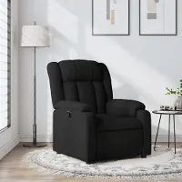 Prolenta Maison Exclusive - Relaxsessel Schwarz Stoff