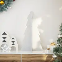 Prolenta Maison Exclusive - Weihnachtsbaum Holz zum Schmücken 69,5 cm Massivholz Kiefer