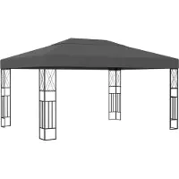Syfax Pavillon 3×4 m Anthrazit Stoff