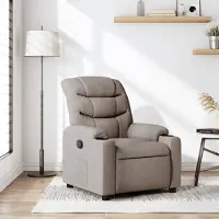 Prolenta Maison Exclusive - Relaxsessel Taupe Stoff