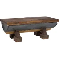 vidaXL Couchtisch Natur 90 x 50 x 35 cm Holz