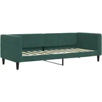 Syfax Tagesbett Dunkelgrün 80x200 cm Samt