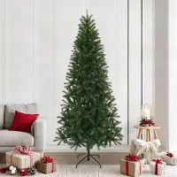 Prolenta Maison Exclusive - Künstlicher Weihnachtsbaum Grün 240 cm PVC, PE und Stahl