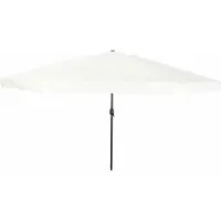 Syfax Garten-Sonnenschirm Sand 394 x 394 x 248 cm Polyester und Stahl