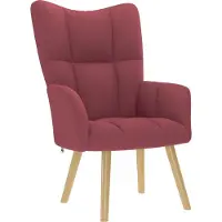 Prolenta Maison Exclusive - Relaxsessel Stoff Weinrot