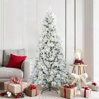 vidaXL BEI CLORIS Künstlicher klappbarer Weihnachtsbaum Grün 180 cm PE und PVC - Künstliche Weihnachtsbäume Neu4291074 2parcel