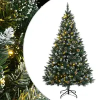 vidaXL Design Künstlicher Weihnachtsbaum 300 LEDs 210 cm - Künstliche Weihnachtsbäume 2025 Neu8957942 2parcel