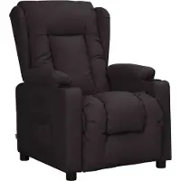 vidaXL Möbel Relaxsessel Schwarz Kunstleder - Fernseh- & Relaxsessel 339068