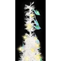 vidaXL Hochwertigen Möbel Künstliche Weihnachtsbäume - Weiß Pop-Up-Weihnachtsbaum Künstlich 150 LEDs Weiß 180cm NEU6905456