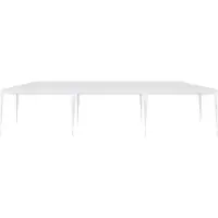 vidaXL "im Sonderangebot"Partyzelt Wasserdicht Design - Partyzelt/ Festzelt - 3x9 m PE Weiß DEMöbel 1951986
