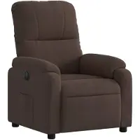 vidaXL "im Sonderangebot"Einzelsessel moderne - CLORIS - Relaxsessel - Polstersessel Elektrisch Braun Mikrofasergewebe - 75 x 89,5 x 103,5 cm - DEMöbel8940103