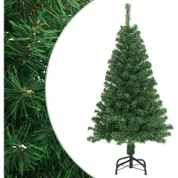 Prolenta Maison Exclusive - Künstlicher Weihnachtsbaum mit Dicken Zweigen Grün 150 cm PVC
