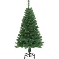Prolenta Maison Exclusive - Künstlicher Weihnachtsbaum mit Dicken Zweigen Grün 150 cm PVC