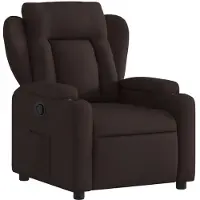 vidaXL "SALE 2026"Relaxsessel - Modernes Design - TV-Sessel - Einzelsofa - Dunkelbraun Stoff - Couchsessel DE9445942
