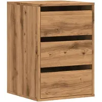 vidaXL Kommode Artisan-Eiche 40x41x58 cm Holzwerkstoff