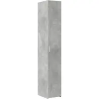 vidaXL Highboard Betongrau 30x42,5x185 cm Holzwerkstoff