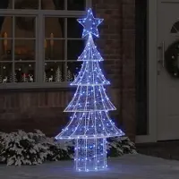 Prolenta Maison Exclusive - Weihnachtsbaum 240 LEDs Blau 180 cm Acryl