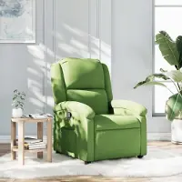 Prolenta Maison Exclusive - Relaxsessel Hellgrün Samt