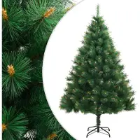 Syfax Künstlicher Weihnachtsbaum Klappbar mit Ständer 180 cm