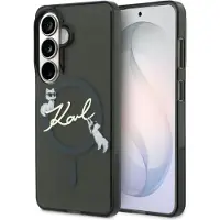 Karl Lagerfeld Case IML KC Script MagSafe for Samsung Galaxy S26 black