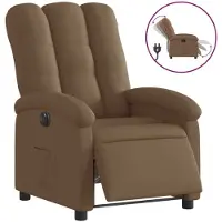Sonstiges Relaxsessel Elektrisch Braun Stoff