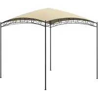 The Living Store Pavillon 3x3x2,65 m Creme 180 g/m²