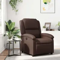 Prolenta Maison Exclusive - Relaxsessel Braun Kunstleder
