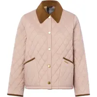 Barbour Damen Jacken Icons Cropped Leddesdale Quilted Jacket - Roze - Größe S