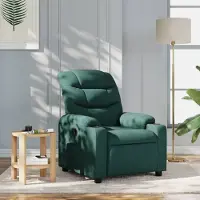 Prolenta Maison Exclusive - Relaxsessel Dunkelgrün Stoff
