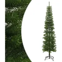 Syfax Künstlicher Weihnachtsbaum mit Ständer Schlank 240 cm PE