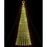 vidaXL "Rabatt" LED Weihnachtsbaum - Tannenbaum - 1028 LEDs Warmweiß 403 cm - Weihnachtsgirlanden CC18226