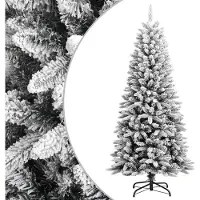 Syfax Künstlicher Weihnachtsbaum Beschneit 150 cm PVC&PE