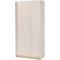 Beautysofa DREHTÜRENSCHRANK Alex für Jugenzimmer, mit 2 Türen, Sandbeige