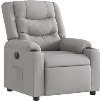 vidaXL "SALE 2026"Relaxsessel - Modernes Design - TV-Sessel - Einzelsofa - Wolkengrau Stoff - Couchsessel DE3978878