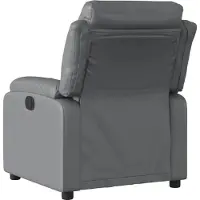 vidaXL "Winterschlussverkauf "Einzelsessel moderne - CLORIS - Relaxsessel - Polstersessel Grau Kunstleder - 75 x 92,5 x 100 cm - NeuMöbel7214439