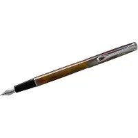 Diplomático Füllfederhalter Eternal DIPLOMA Traveler Flame, F, Braun
