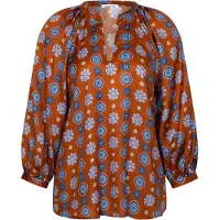 Seidensticker Klassische Bluse Tunika Druck