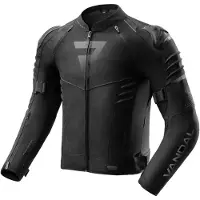 Rebelhorn Vandal 2 wasserdichte Motorrad Textiljacke, schwarz, S