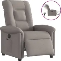Prolenta Maison Exclusive - Relaxsessel Elektrisch Taupe Stoff