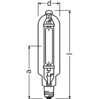 Osram LAMPE Powerstar-Lampe HQI-T 2000/D