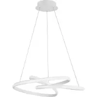 Lyora MENTON LED Pendelleuchte Weiß 43W Warmweiss 120x52cm dimmbar 9147111
