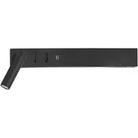 Lyora VIDA LED Wandleuchte Schwarz 8W Warmweiss 35x10x8cm 9533522