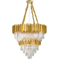 Nova Luce GRANE Pendelleuchte E14 20-fach Gold 120x85cm dimmbar 9050120