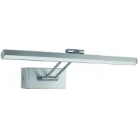 Nova Luce MARNELL LED Wandleuchte Nickel 12W Warmweiss 37,6x20,5x5,5cm 9117302