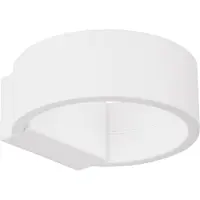 Nova Luce ENNA LED Wandleuchte Weiß 6W Warmweiss 13,5x13,5x5cm 9102461